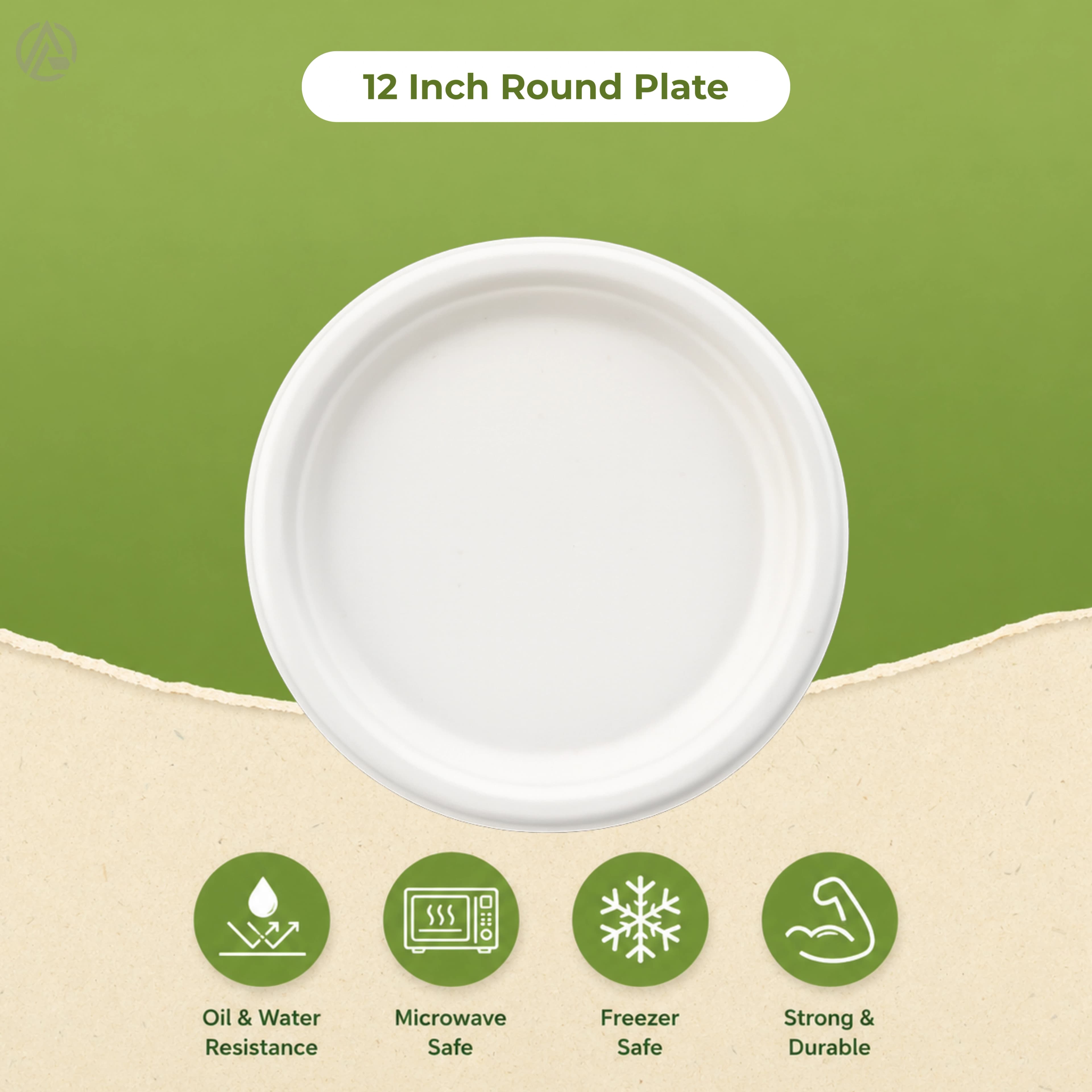 12 Inch Round Plate