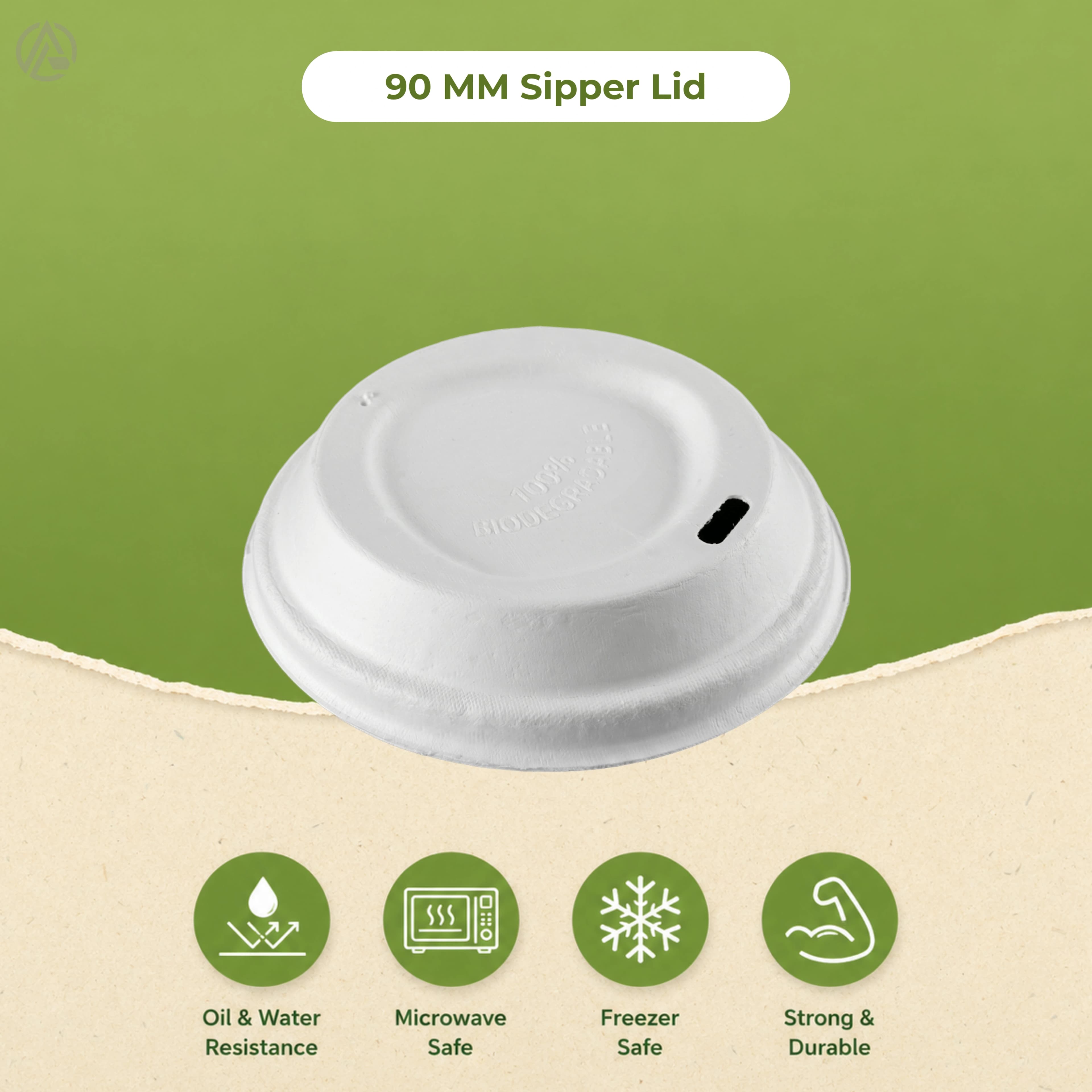 90 MM Sipper Lid